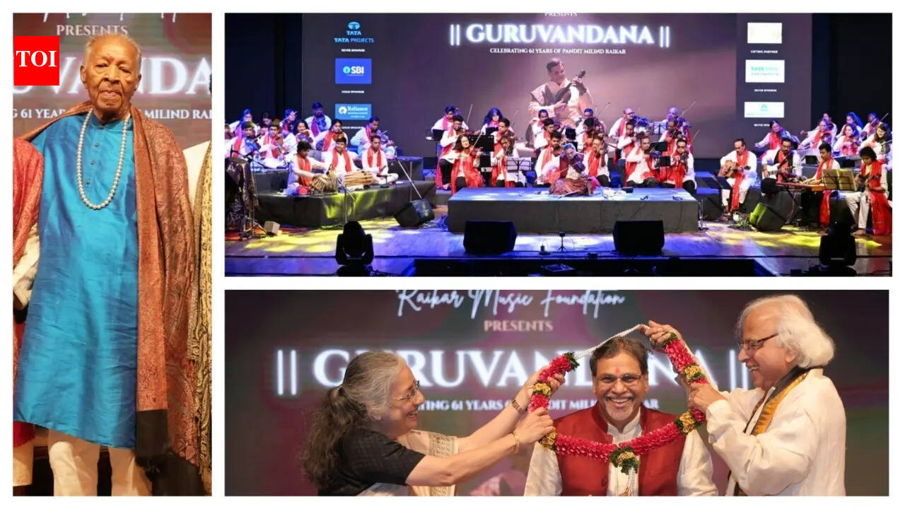 50 violins, one tribute: Guruvandana honours Pandit Hariprasad Chaurasia