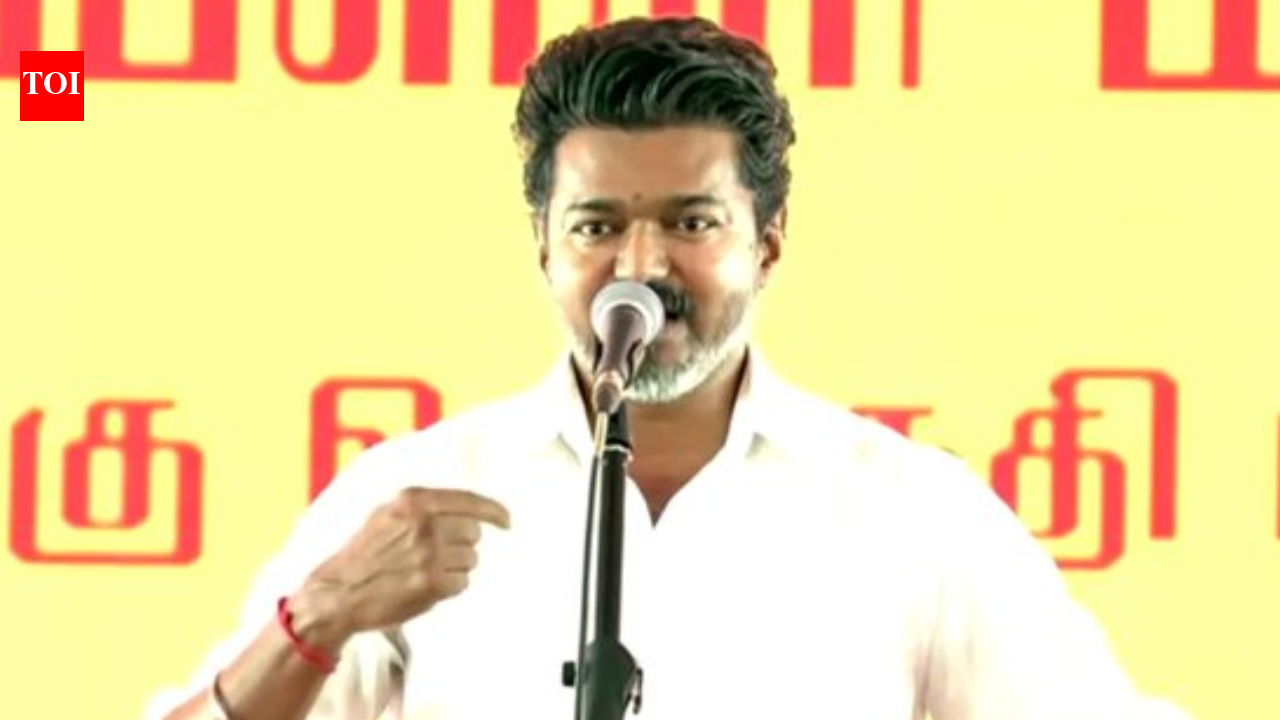 'No compromise on state's rights': CM Vijay's tough msg in 1st rally after TVK victory