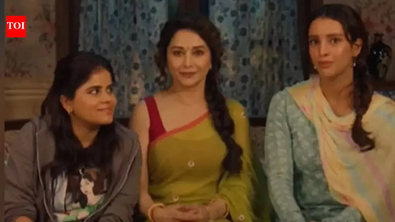 'Everyone is a moral police': Madhuri Dixit and Triptii Dimri on viral video of ‘ignoring’ Dharna Durga during 'Maa Behen' promotions