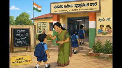 Govt functionaries welcome students as schools reopen