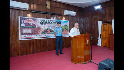 Mizoram guv launches ‘Khet Bachao Abhiyan’ to curb soil degradation