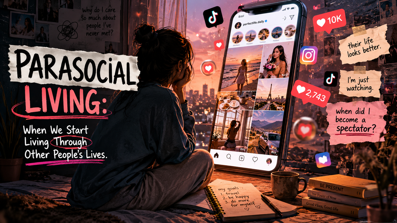Following Their Life, Forgetting Your Own: The Parasocial Living Problem