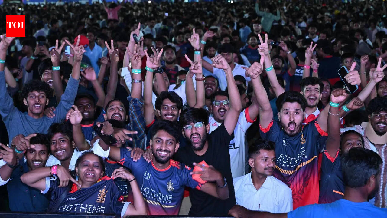Night of red and roar: Mangaluru erupts as RCB lifts IPL trophy