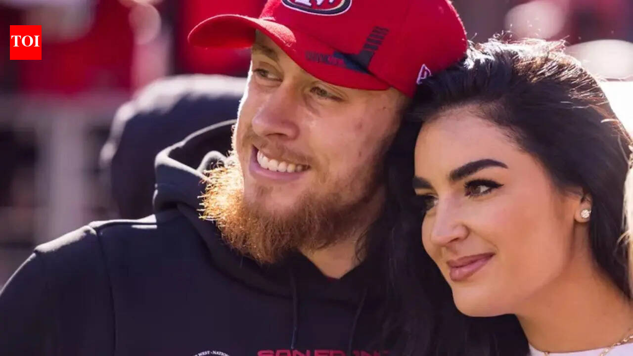 "You’re the hottest": George Kittle's reaction to wife Claire's SI Swimsuit walk is the most wholesome thing you'll see today