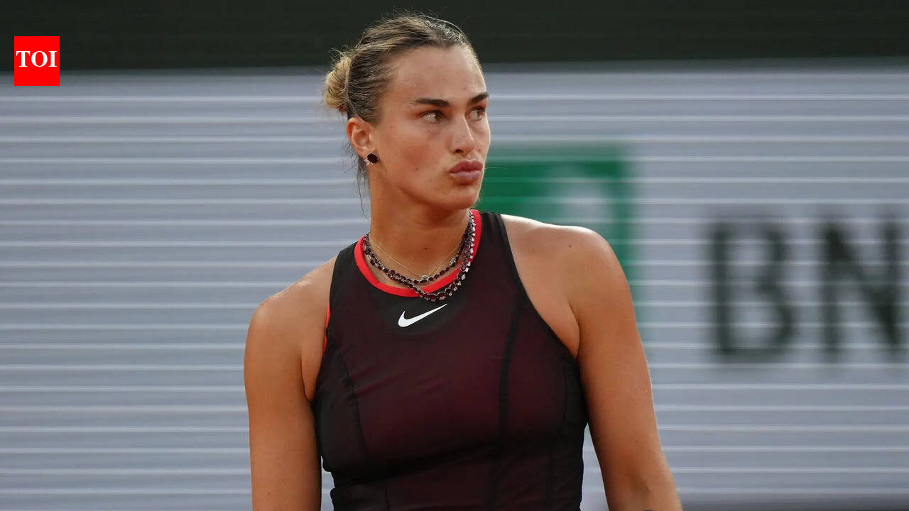 Watch: Sabalenka channels Michael Jackson's moonwalk after win over Osaka