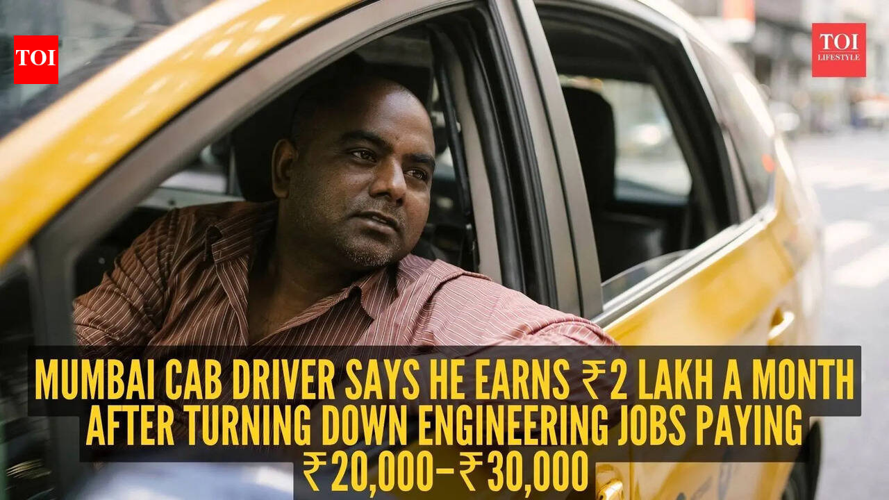 Mumbai cab driver says he earns ₹2 lakh a month after turning down engineering jobs paying ₹20,000–₹30,000