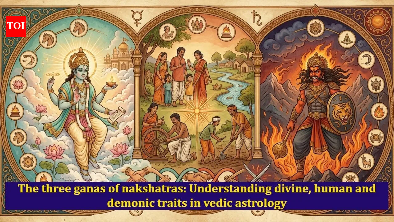 The three ganas of nakshatras: Understanding divine, human and demonic traits in vedic astrology