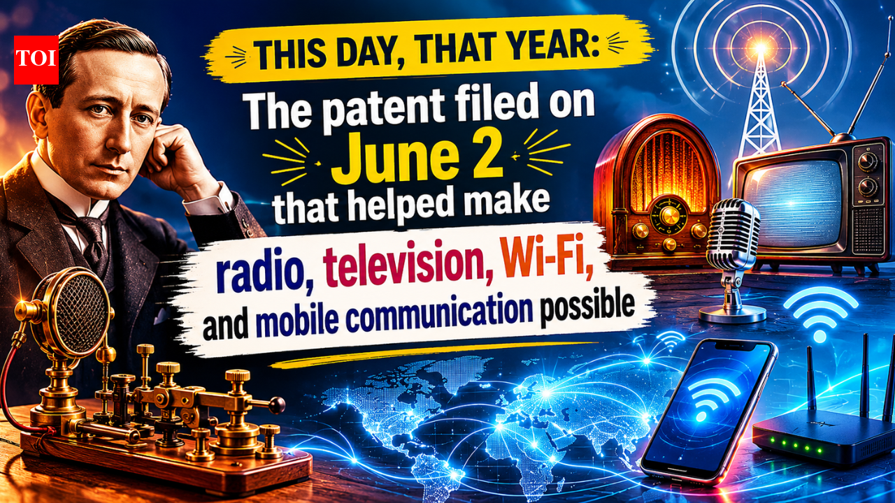This day, that year: The patent filed on June 2 that helped make radio, television, wi-fi, and mobile communication possible