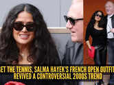 At 59, Salma Hayek just made leather Bermuda shorts the coolest trend of summer 2026