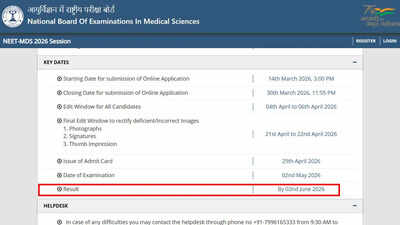 NEET MDS 2026 result shortly at natboard.edu.in: NBEMS to release merit list, AIR and cutoff scores