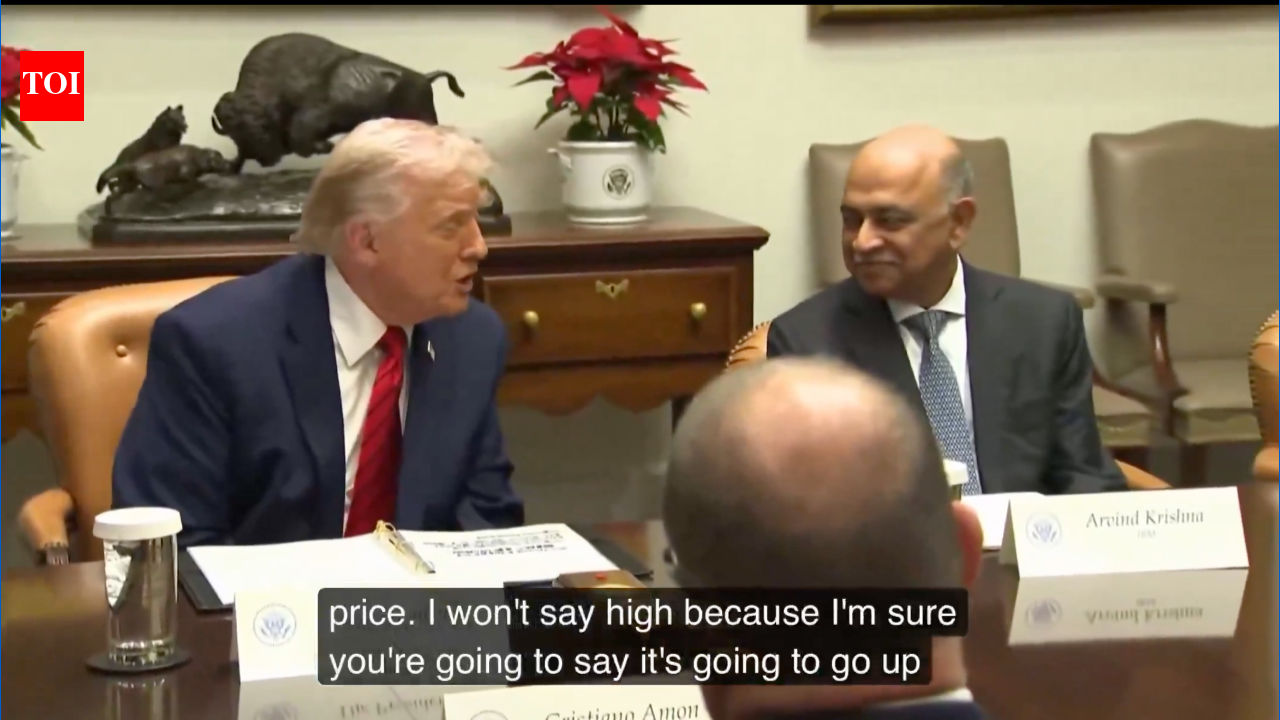 'Trump effect' comes to IBM shares, 6 months after US President called IBM CEO Arvind Krishna a …
