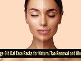 How to remove a suntan naturally? Try these dal face packs for clear, glowing skin