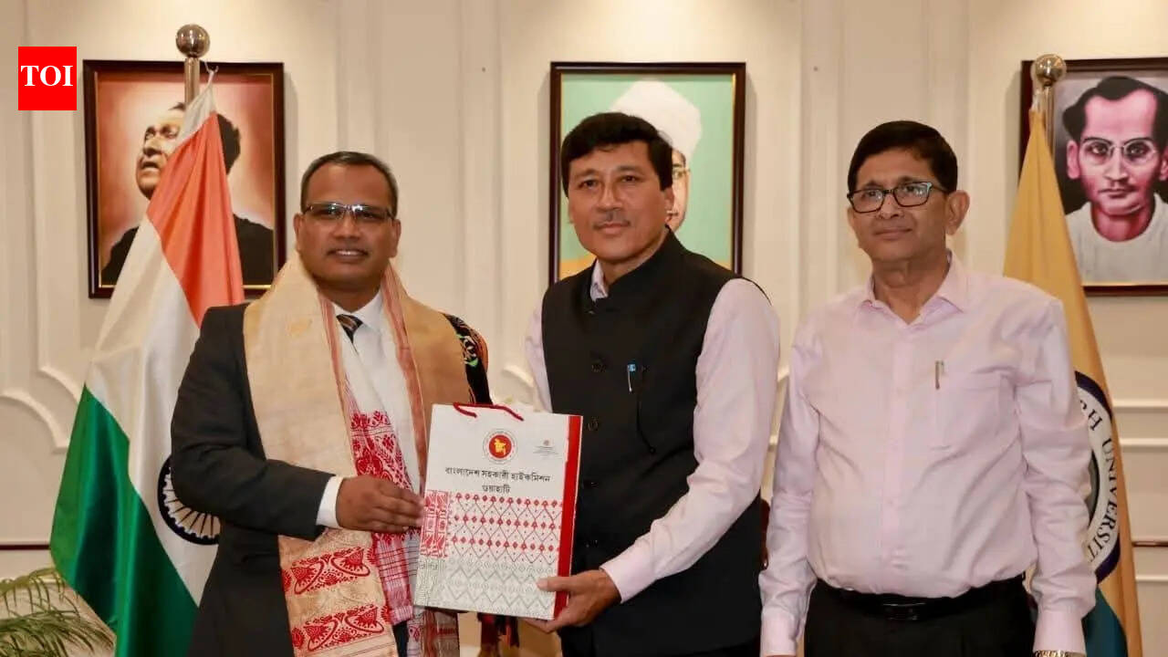 Dibrugarh University & Bangladesh envoy discuss academic, research ties