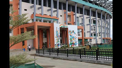 Sonowal reviews progress of state’s largest multi-sport stadium in Dibrugarh