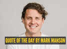 Quote of the day by Mark Manson: &ldquo;True love - that is, deep, abiding love that is impervious to emotional whims or fancy - is a choice. It's a constant commitment...&rdquo;