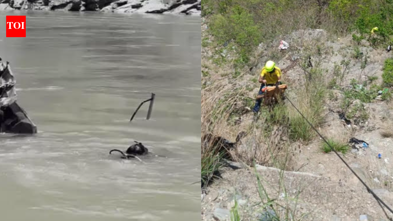 3 dead, 4 missing after Jaisalmer pilgrims' vehicle plunges into Alaknanda river in Uttarakhand