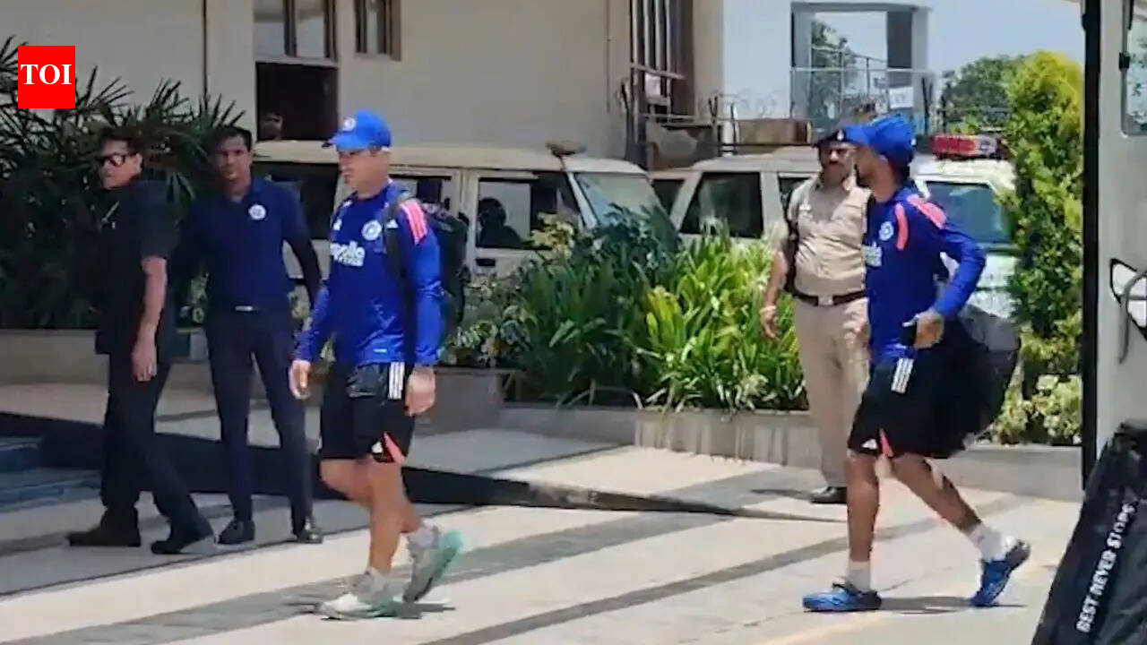 Watch: Team India arrives in New Chandigarh ahead of their one-off Test