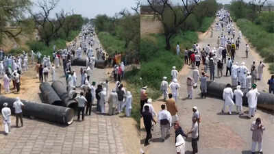 31 farmer leaders booked for alleged attempt to damage Bhakra water pipeline in Haryana