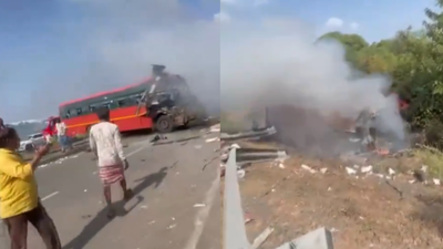7 killed, 40 injured as 2 Maharashtra buses collide near Surat; PMO announces Rs 2 lakh ex-gratia