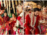 Deepika gets emotional at family wedding, Ranveer joins rituals