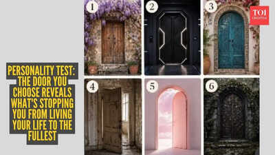 Personality test: The door you choose reveals what's stopping you from living your life to the fullest