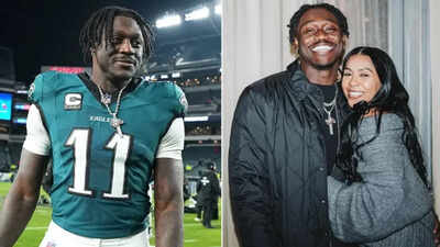 AJ Brown is a Patriot now but Kelsey Nicole just proved Philadelphia will always have a piece of their hearts