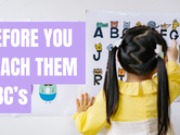 Before teaching ABCs, make sure your child has these 4 essential skills, says child psychiatrist