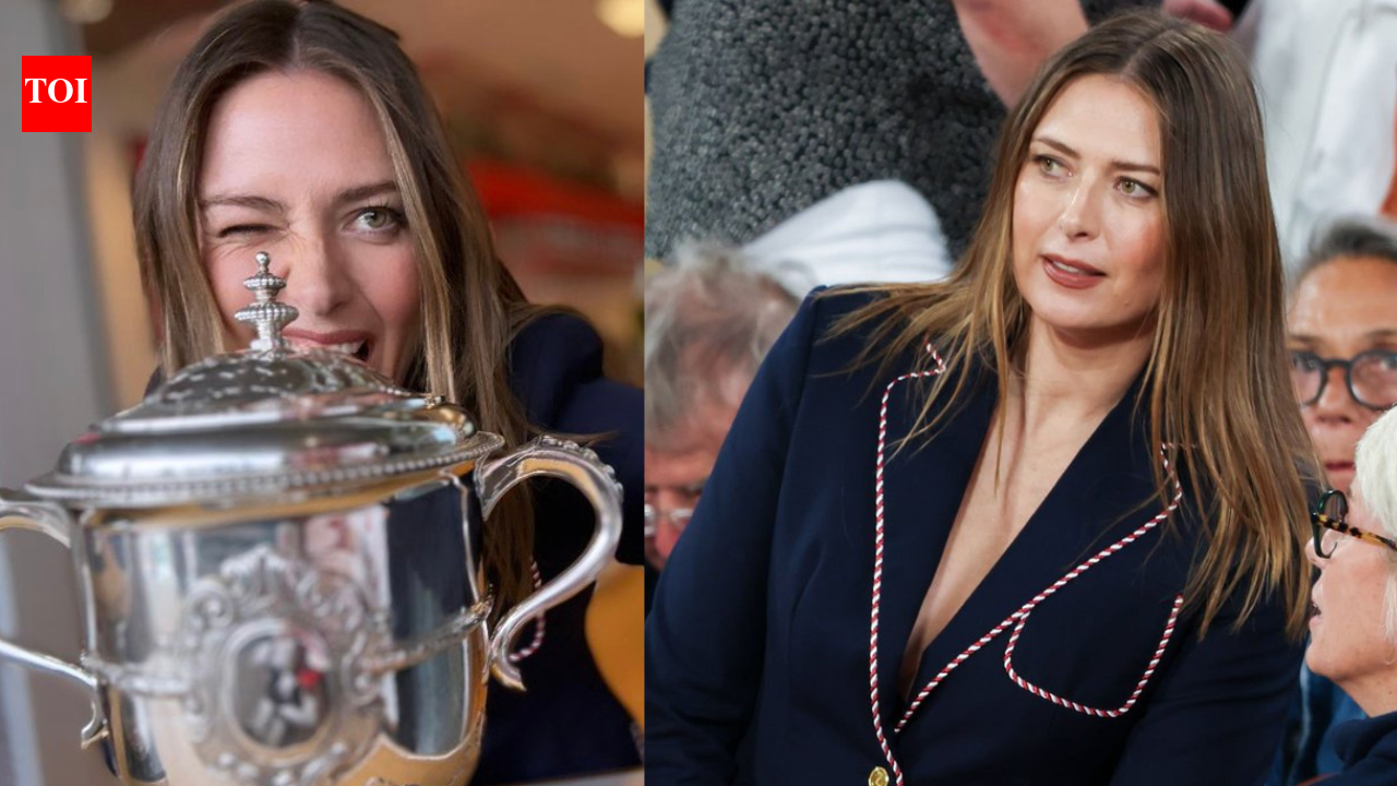 Tennis legend Maria Sharapova steals the French Open spotlight with stunning Roland Garros return that sparks huge reaction