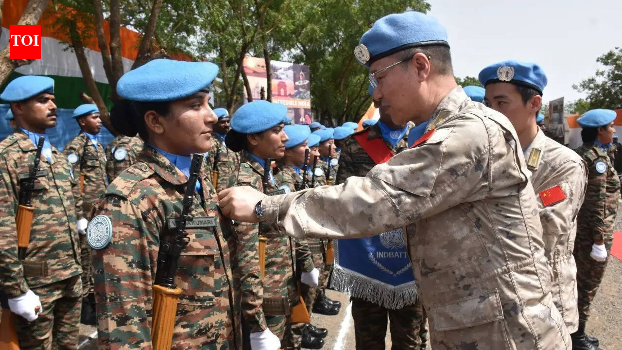 Over 550 Indian peacekeepers in South Sudan awarded UN Medal of Honour