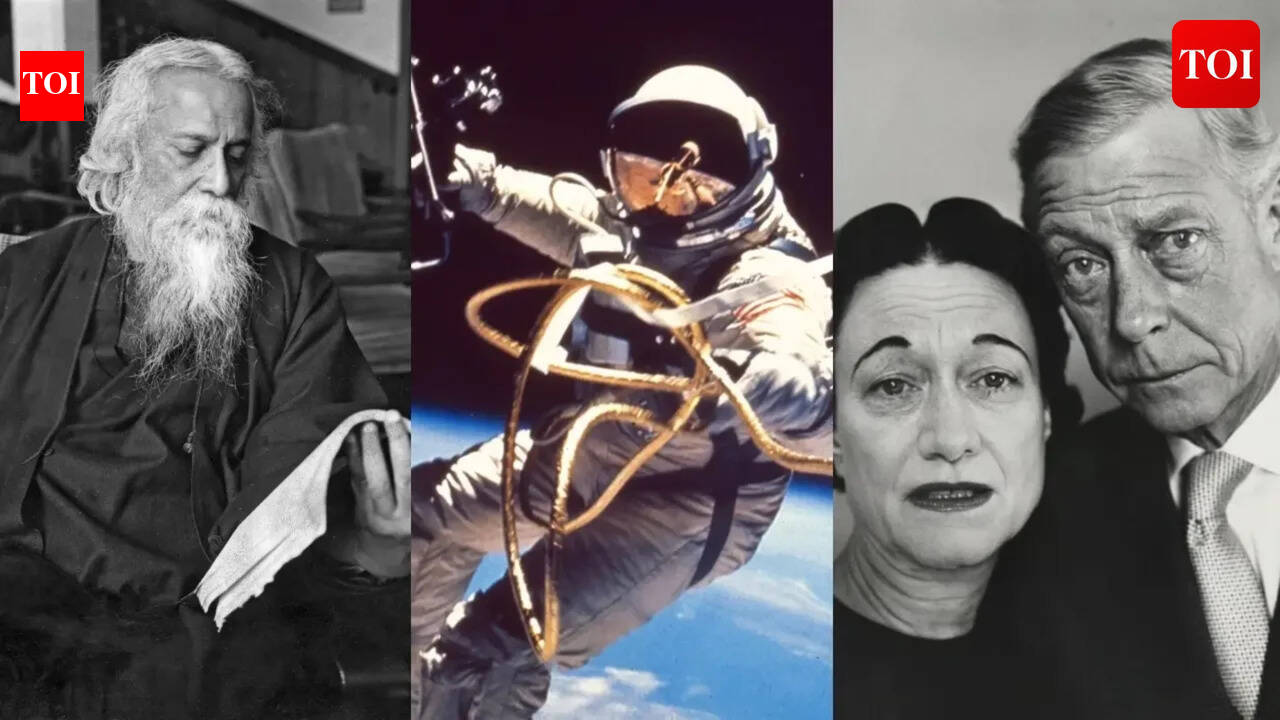 This Day, that year (June 3): Tagore became 'Sir', a king gave up his throne for love, an astronaut spacewalked, and other moments that shaped history