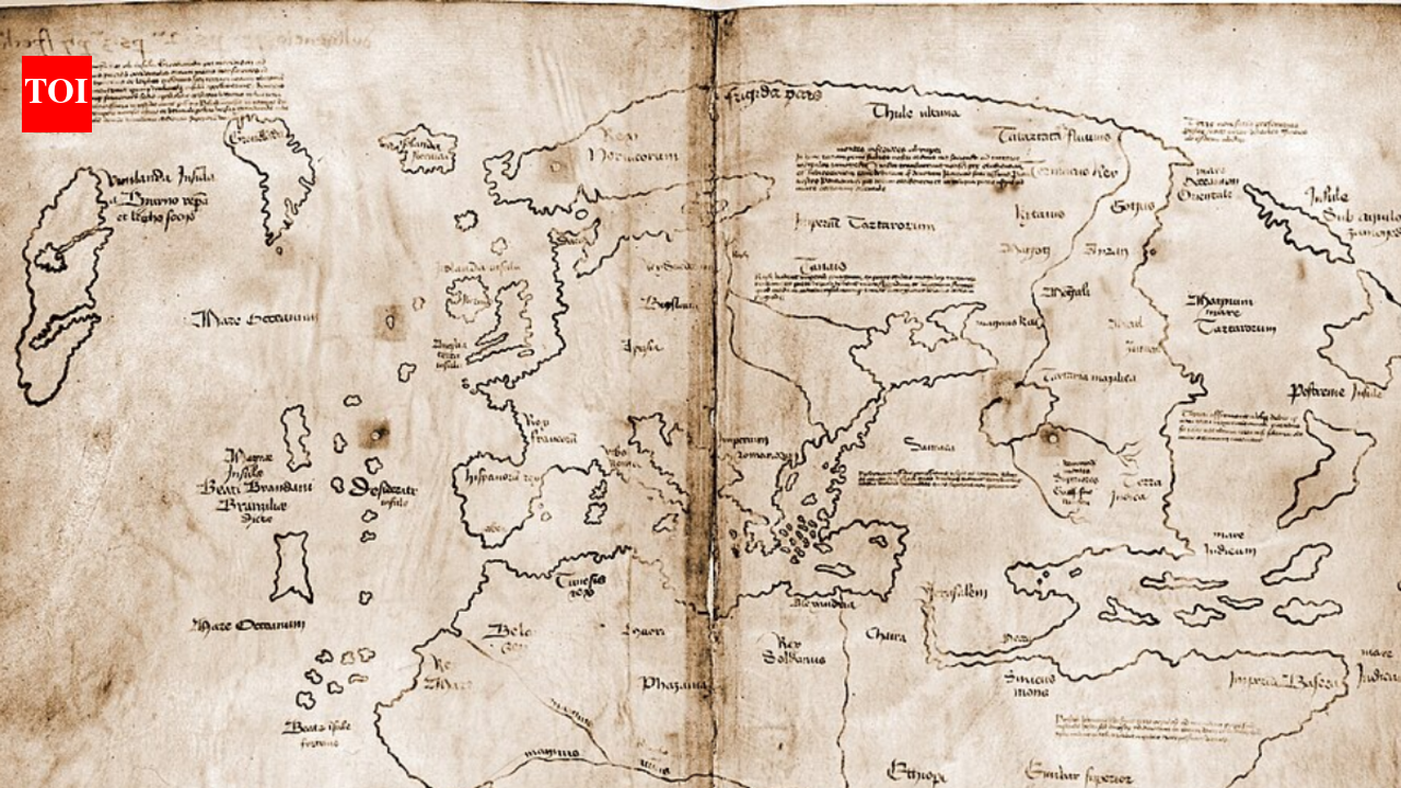 A famous map that claimed Vikings reached America was found to contain modern ink