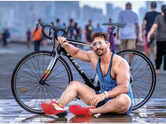 Exclusive! World Bicycle Day: Harshvardhan Rane on racing to school on a red bicycle to cruising Mumbai&rsquo;s streets on a cycle gifted by John Abraham