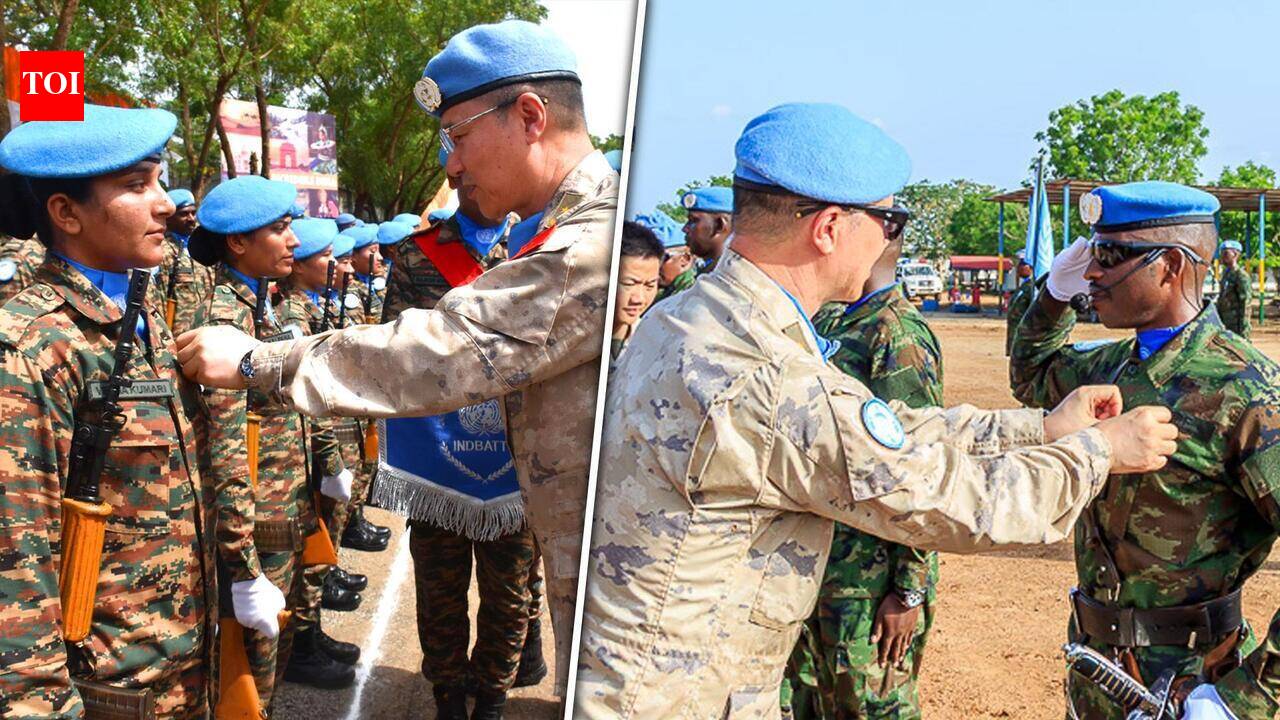 565 Indian Peacekeepers, Including 53 Women, Awarded UN Medal of Honour in South Sudan