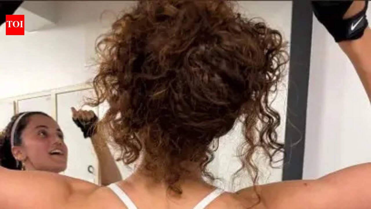 Taapsee Pannu shares glimpse of bruised back after working out on rough floor