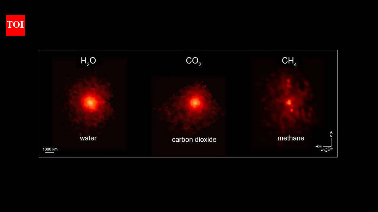 NASA’s James Webb Space Telescope detects methane hidden deep inside interstellar comet 3I/ATLAS with unusual carbon dioxide abundance |