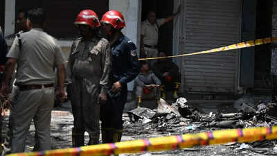 21 dead after fire breaks out at south Delhi’s Malviya Nagar restaurant