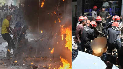 Delhi Malviya Nagar Restaurant Fire: 21 Dead, 47 Rescued in Massive Blaze | Watch