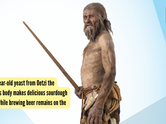 5,300-year-old yeast from Oetzi the Iceman's body makes delicious sourdough bread, while brewing beer remains on the list!