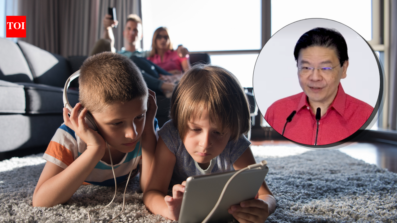 ‘Hold back from…’: Singapore PM shares 4 screen-time rules every parent should know for their children