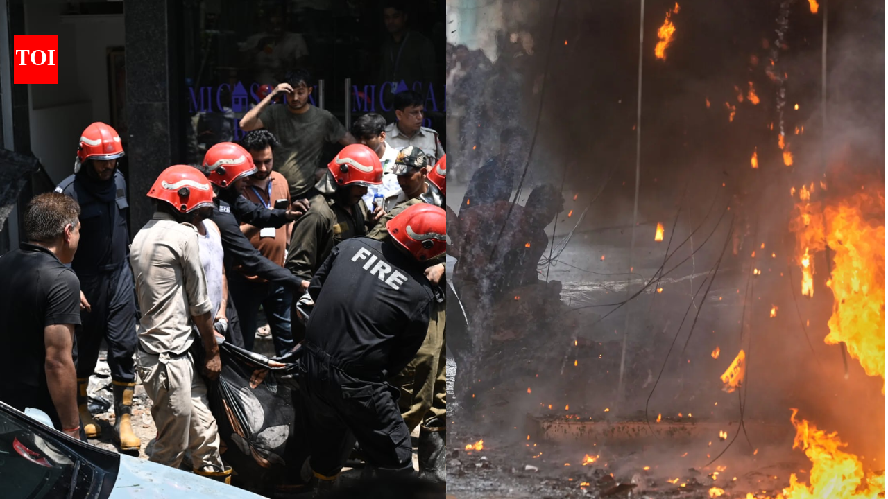 Race against smoke & time: Inside the rescue op at Delhi hotel inferno that killed 21