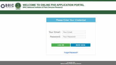 Last date nears for BRIC-NIPGR PhD admission 2026-27 in plant biology, apply here