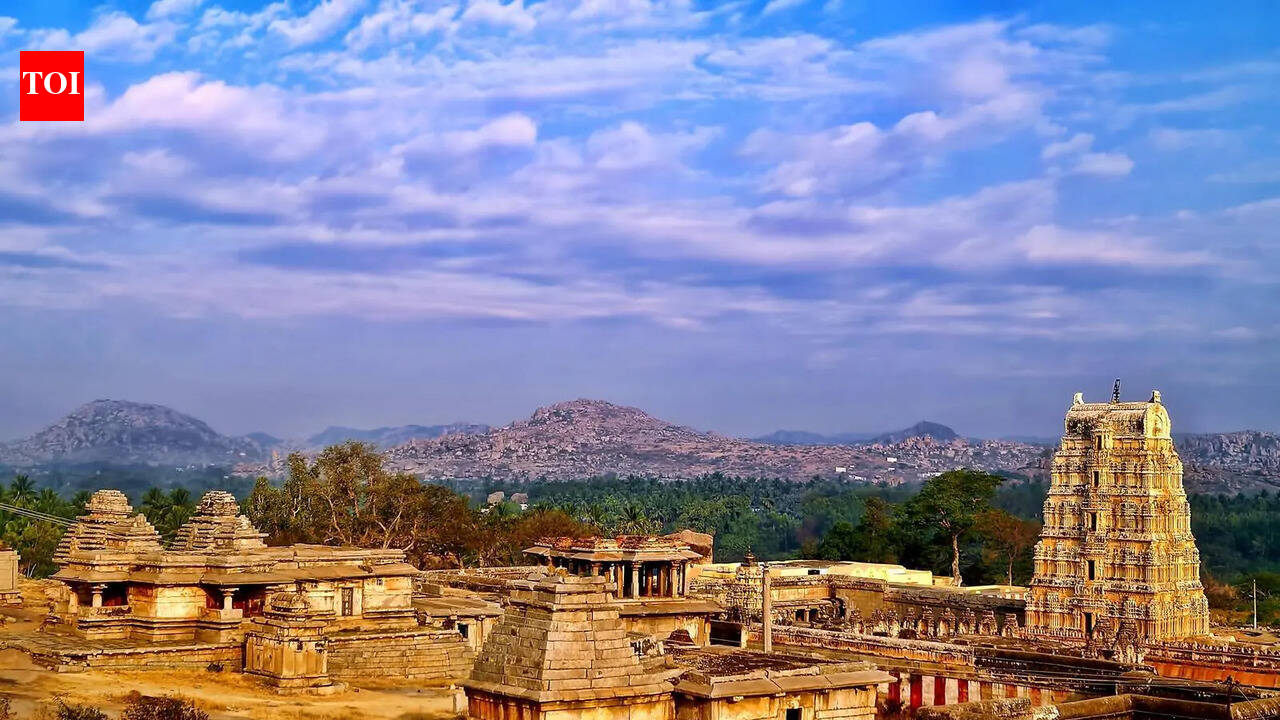 ASI removes additional walls inside Hampi’s Virupaksha Temple gopuram