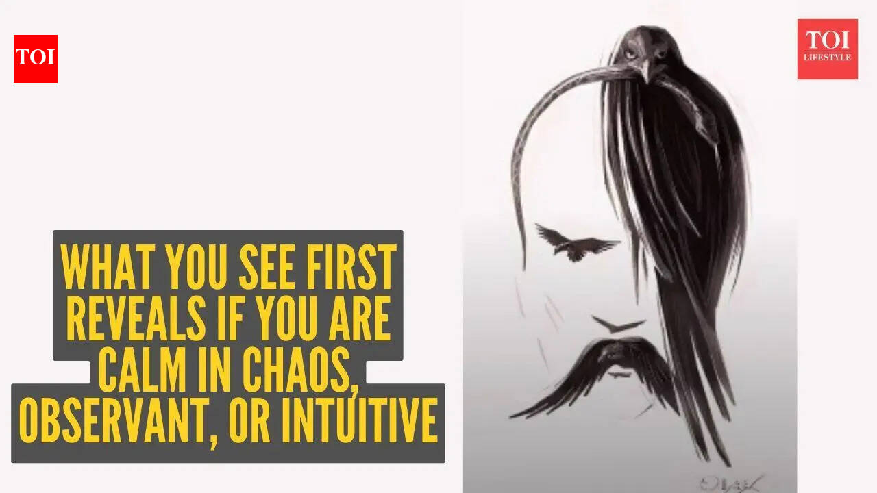 Optical illusion personality test: Woman and man's face, bird or snake? What you see first reveals if you are calm in chaos, observant, or intuitive