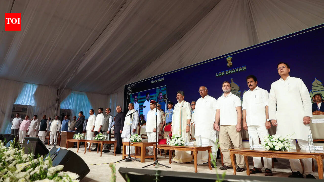 Karnataka cabinet takes shape: Who all took oath with new CM DK Shivakumar