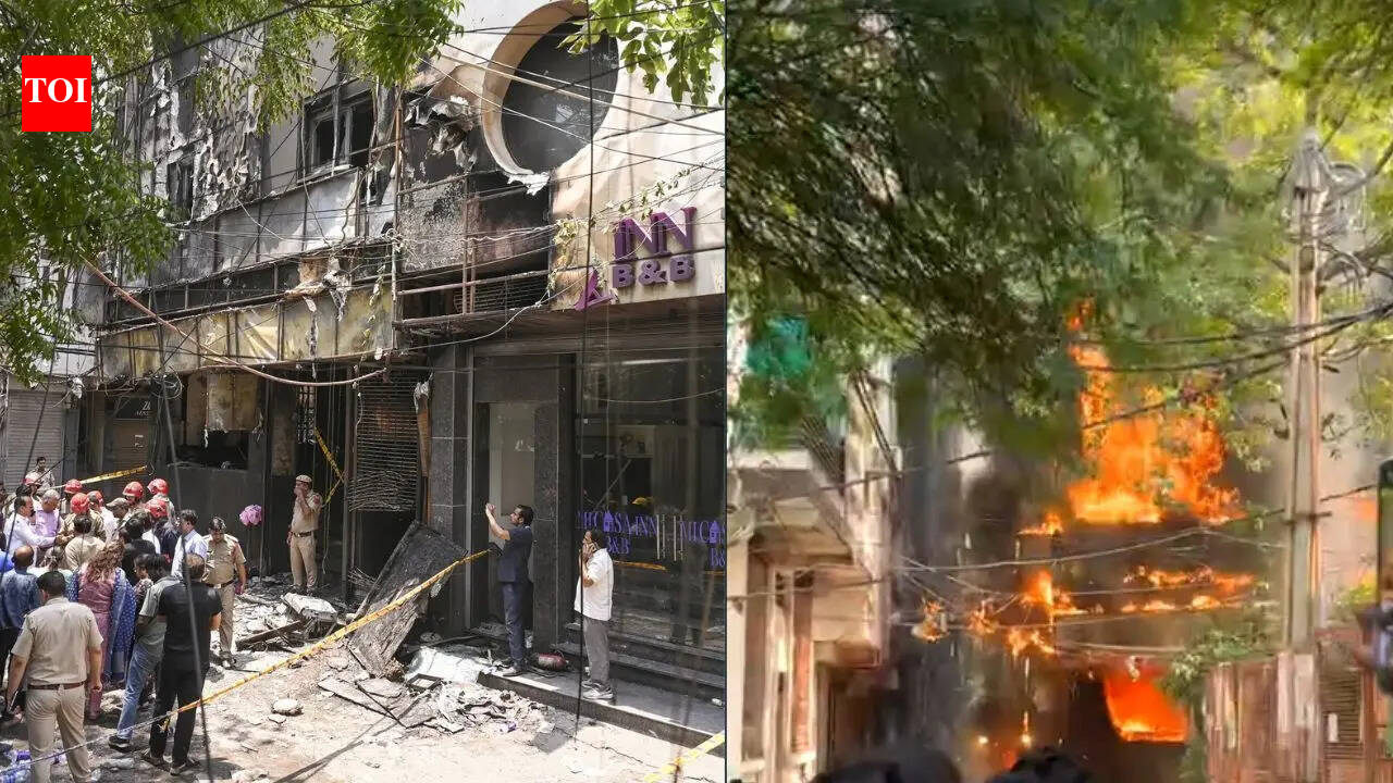 No way out: Sealed windows, sensor gates turned Delhi hotel into death trap during fire