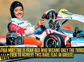 Who is Atiqa Mir? 11-year-old who became only the third driver in series history to sweep qualifying, heats and finals in Greece