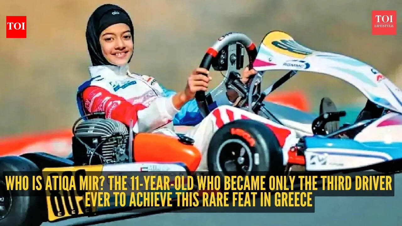 Who is Atiqa Mir? 11-year-old racing star creates history in Greece