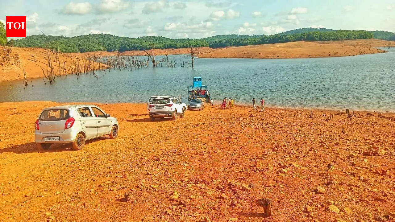 Receding water levels disrupt vital launch services in Sharavathi backwaters
