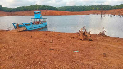 Receding water levels disrupt vital launch services in Sharavathi backwaters