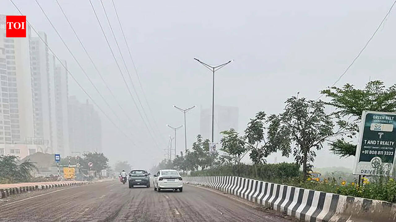 Gurgaon Sector 102-102A road crumbles, residents raise quality concerns